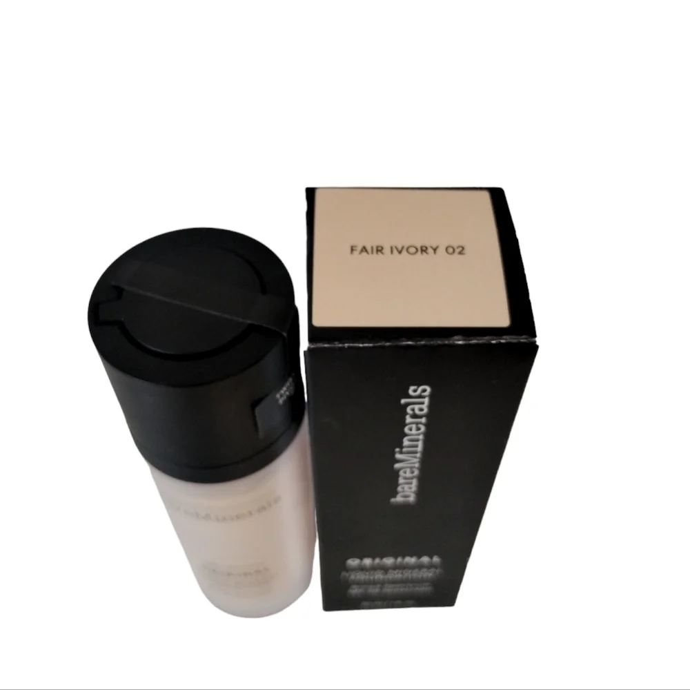 Bare Minerals ORIGINAL Liquid Mineral Foundation SPF 20 FAIR IVORY 02‎